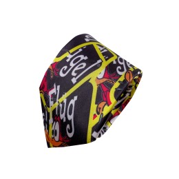 Design fashion print logo tie custom men's tie hip-hop street trend tie manufacturer TI180 Design fashion print logo tie custom men's tie hip-hop street trend tie manufacturer TI180